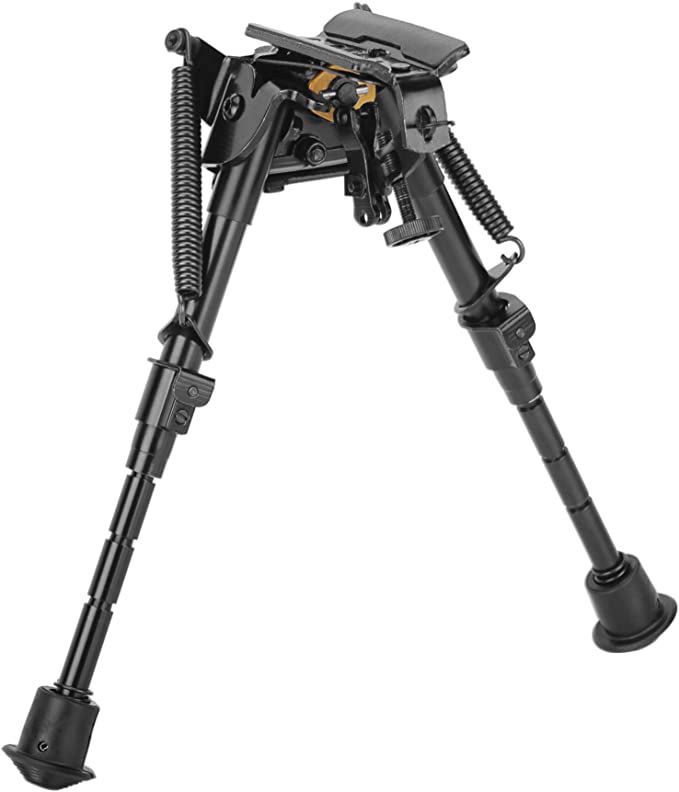 Extends from 9" to 13" 100% Made in USA Notched legs HBLM Harris Bipod 